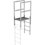 Günzburger Steigtechnik 63181 čelik, pocinčani za prijelaz montaža s alatom