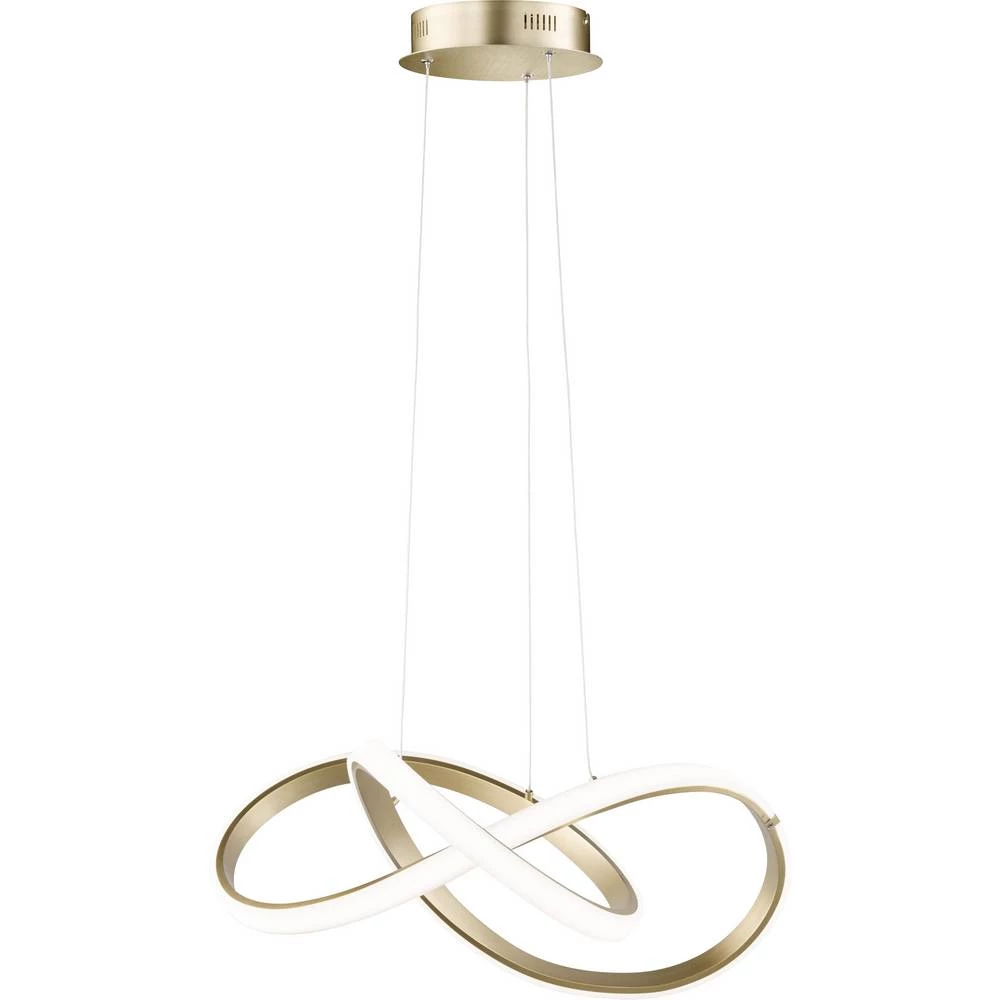 LED viseća svjetiljka WOFI Indigo 1flg 6134.01.14.9000 Zlatna (mat) slika