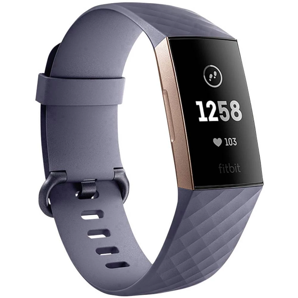Uređaj za praćenje aktivnosti FitBit Charge 3 Plavo-siva boja slika
