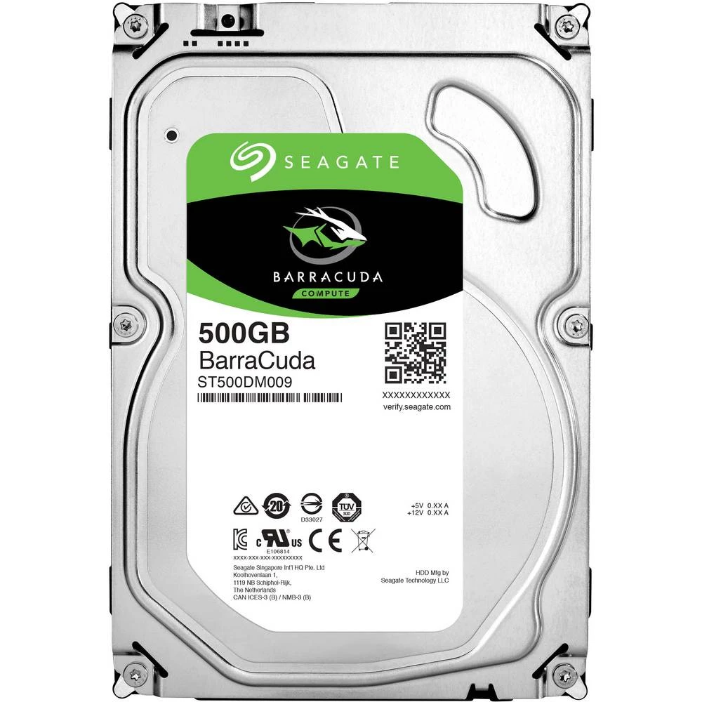Unutarnji tvrdi disk 8.9 cm (3.5 ") 500 GB Seagate BarraCuda&reg; Bulk ST500DM009 SATA III slika