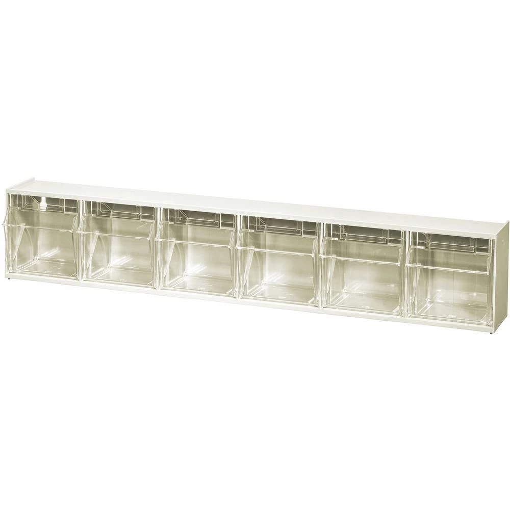 Allit 464441 spremnik za sklopive kutije VarioPlus ProFlip (Š x V x D) 600 x 240 x 200 mm bijela, prozirna 1 St. slika