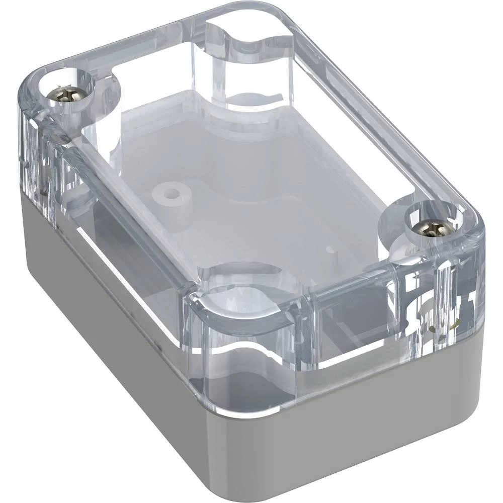 TRU COMPONENTS 6U07060403437 TC-13865036 industrijsko kućište 60 x 40 x 30 ABS-PC svijetlosiva 1 kom. slika