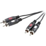 SpeaKa Professional SP-7870628 Cinch audio priključni kabel [2x muški cinch konektor - 2x muški cinch konektor] 15.00 m