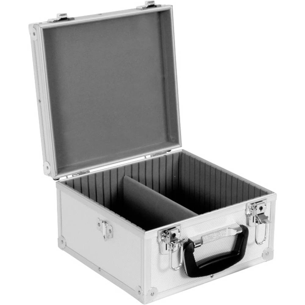 Perel CD kovčeg 40 CD-ja/DVD-ja Aluminij boja 1 ST (Š x V x d) 280 x 160 x 268 mm 1823-290 slika