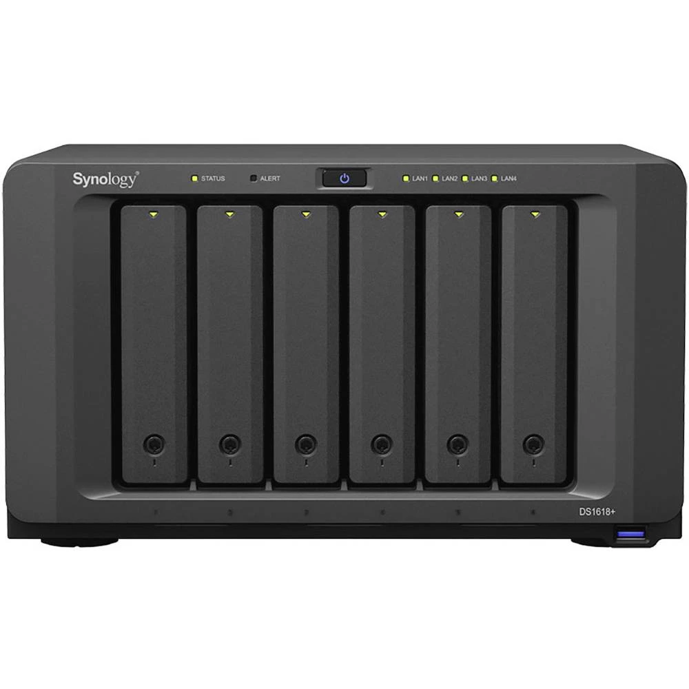 NAS-Server kućište Synology DiskStation DS1618+ 6 Bay 2x utor M.2 slika