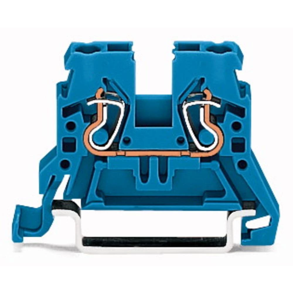 WAGO 870-904 prolazna stezaljka 5 mm opruga Dostupnost: n plava boja 100 St. slika