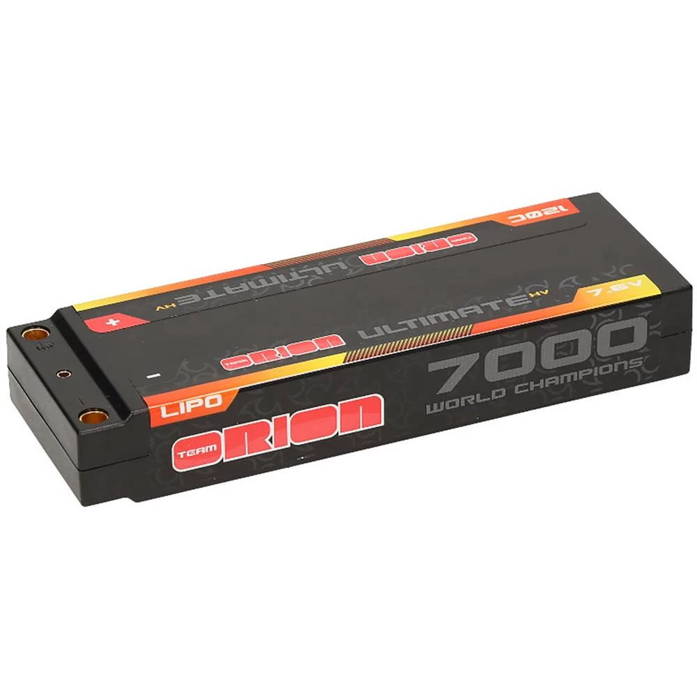 Baterijski paket (HV LiPo) za modelarstvo 7.6 V 7000 mAh Broj ćelija: 2 120 C Team Orion Kutija tvrda 5 mm slika