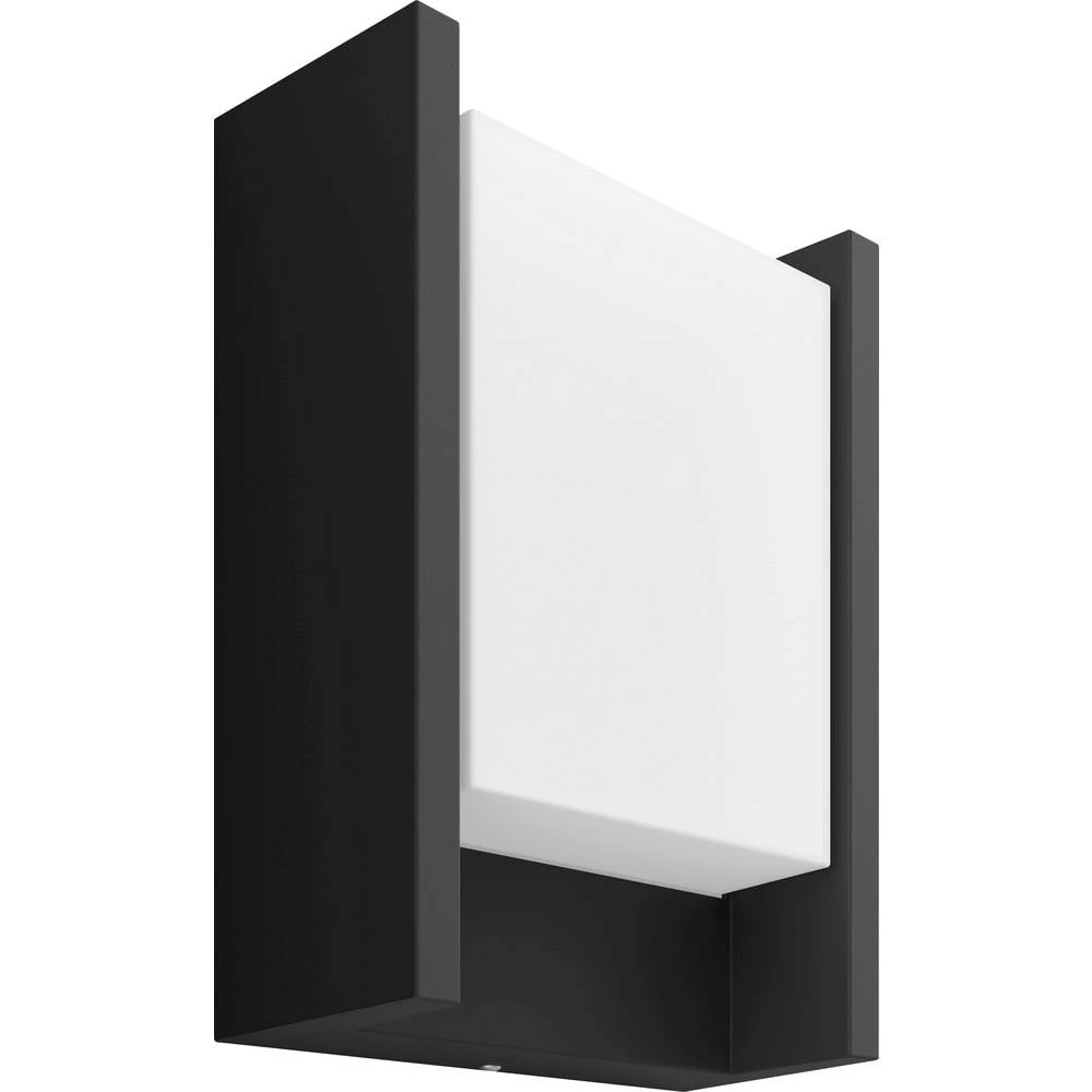 Philips Lighting Hue LED zidni reflektor 871951438282400 Hue White Fuzo Wandleuchte länglich schwarz 1150lm LED fiksno slika