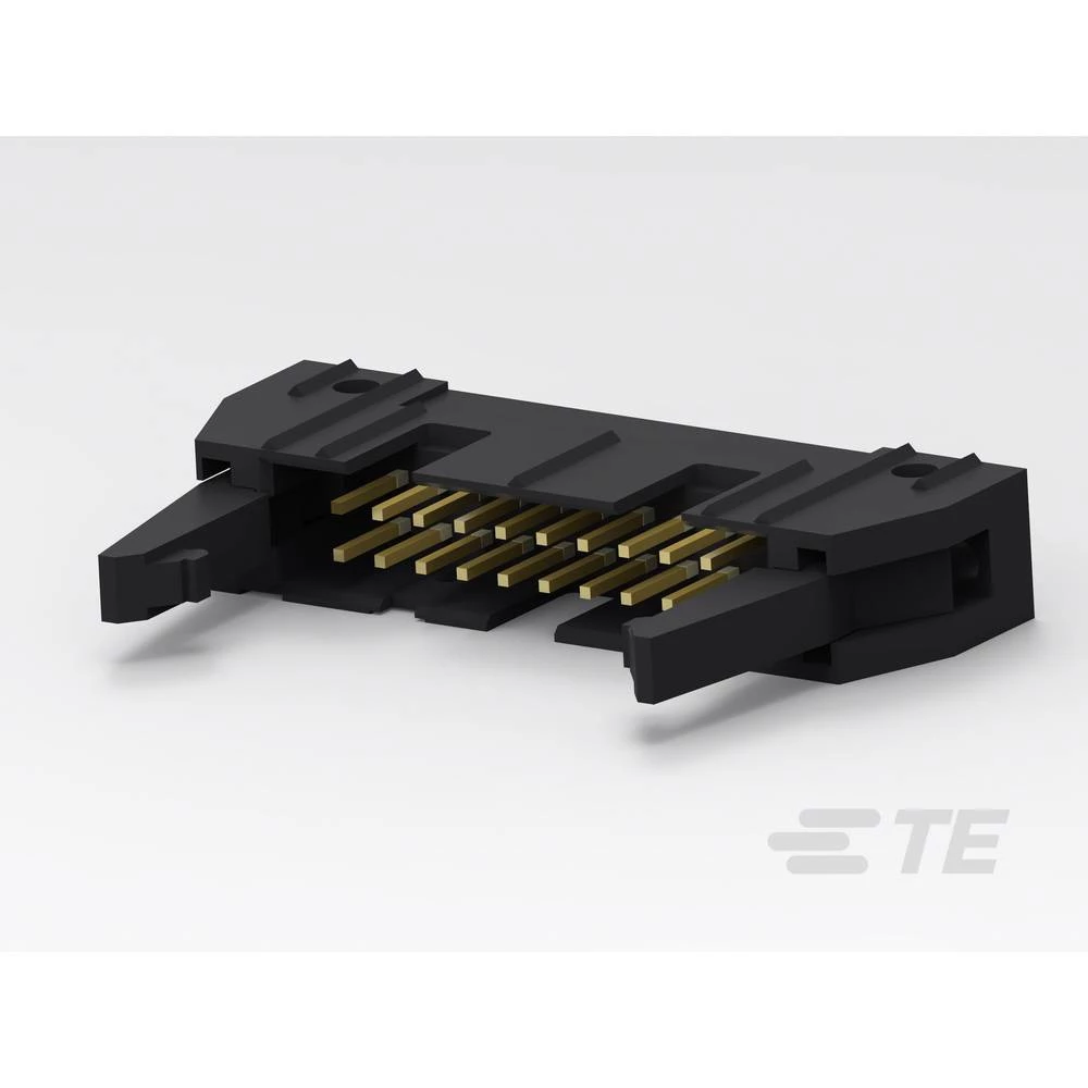 TE Connectivity ugradna standardna letva s muškim kontaktima 5499923-4 1 St. Tray slika