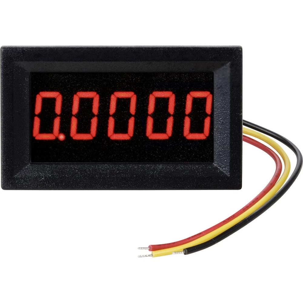 TRU COMPONENTS TC-AM5D-RED digitalni ugradbeni mjerni uređaj slika