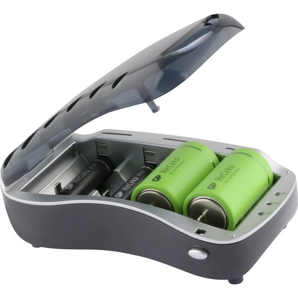 GP Batteries Universal punjač okruglih stanica nikalj-metal-hidridni micro (AAA), mignon (AA), baby (c), mono (d), 9 V slika