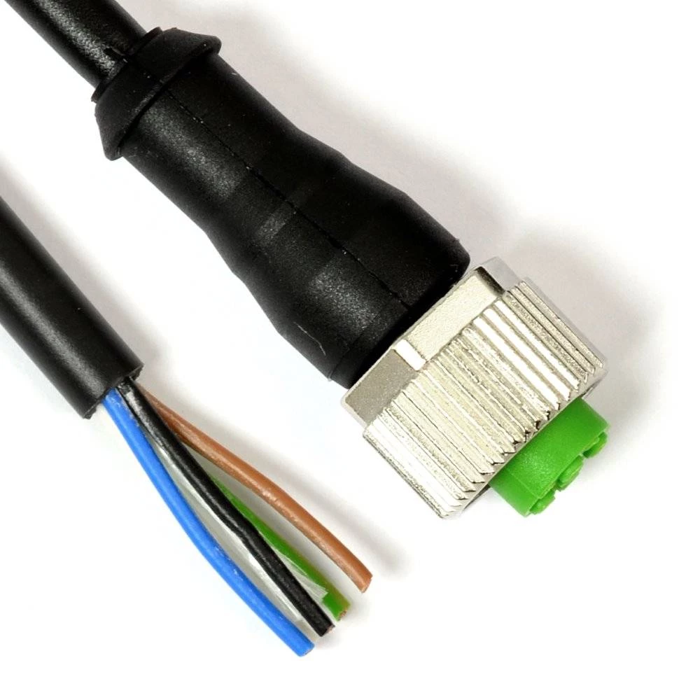 Murrelektronik 7000-12241-6352000 utični konektor za senzor/aktivator, nekonfekcionirani M12 x 1 žženski konektor, ravni slika