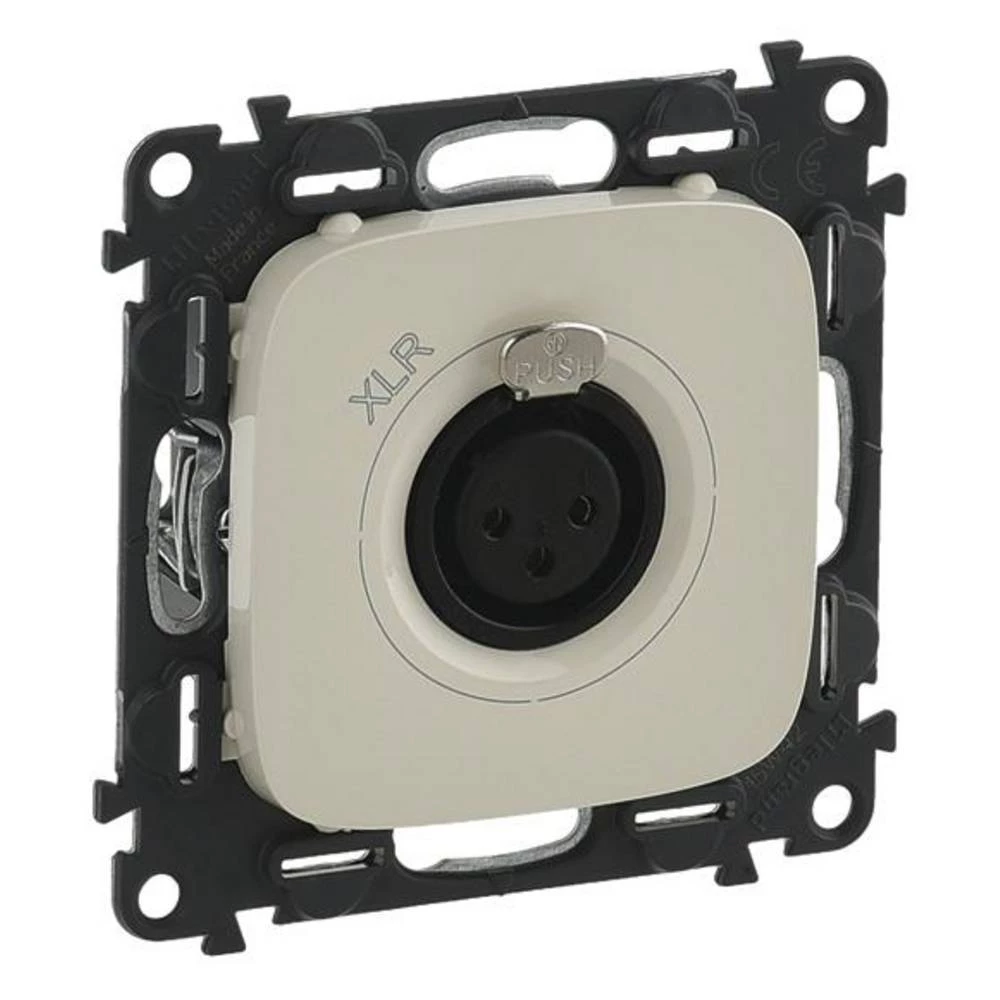 Legrand   XLR utičnica Valena Life Allure bež boja 754736 slika