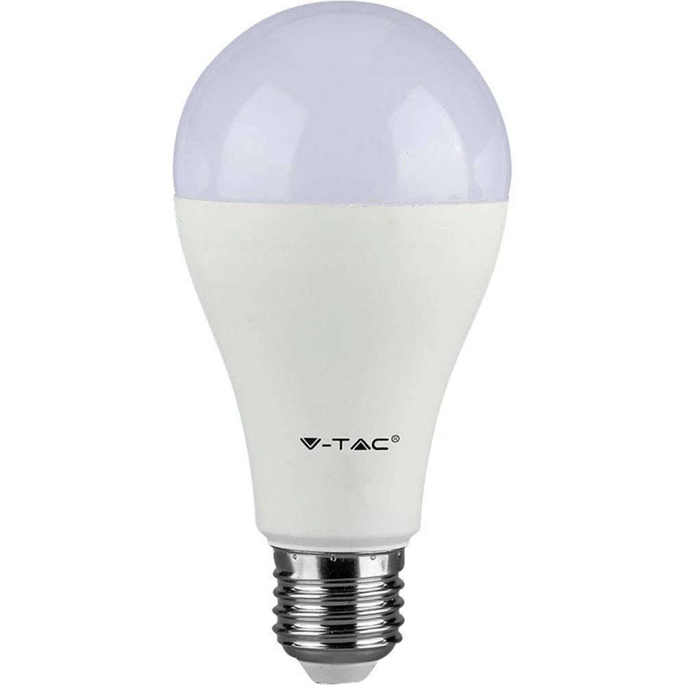 V-TAC led Energetska učink. A+ (A++ - E) E27 klasičan oblik 17 W = 100 W hladno bijela (&Oslash; x D) 66.5 mm x 134 mm 1 St. slika