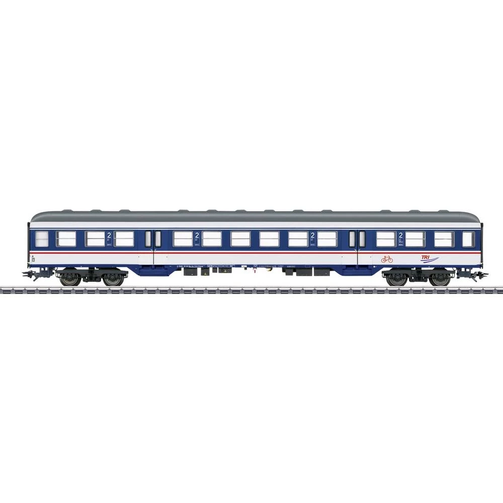 Märklin 43827 H0 putnički vagon 2. razreda tvrtke Train Rental GmbH slika
