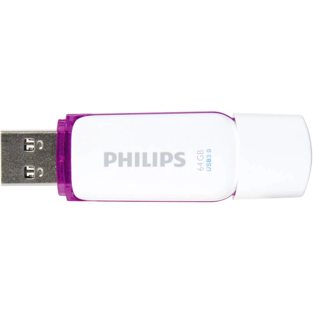 USB Stick 64 GB Philips SNOW Purpurna FM64FD75B/00 USB 3.0 slika