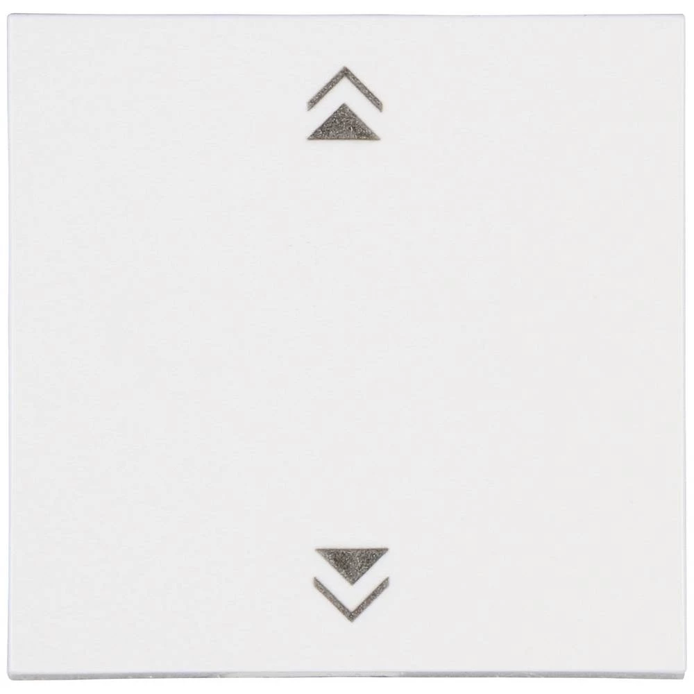 BC.Wippe HK07 Pfeile r-weiß Blue-Control zidni prekidač RAL 9010 (svileno mat) slika