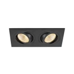 SLV 1008512 NEW TRIA® zidna svjetiljka Energetska učinkovitost 2021: F (A - G) LED 14 W crna