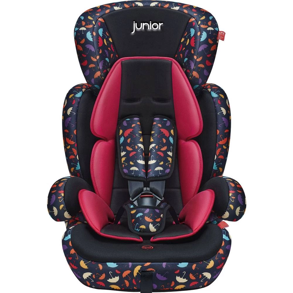 Dječije sjedište - jahač Grupa (dječje sjedalice) 1, 2, 3 Comfort 602 HDPE ECE R44/04 Crvena Petex slika