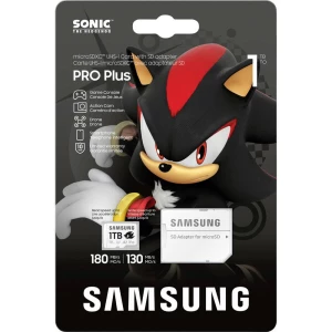 Samsung Sonic Edition - "Shadow" microsdxc kartica maloprodaja 1 TB A2 Application Performance Class, v30 Video Speed Cl slika