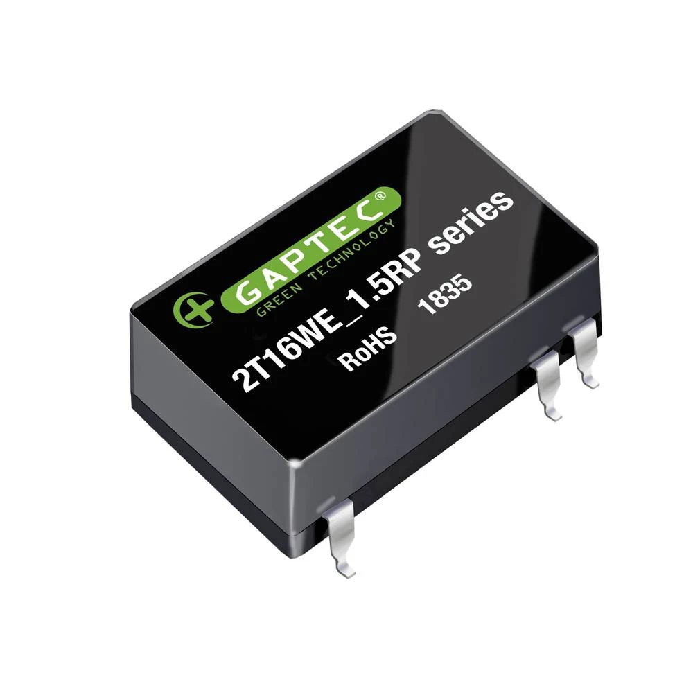 Gaptec  2T16WE_0515S1.5RP  DC/DC  pretvarač       134 mA  2 W    Content 1 St. slika