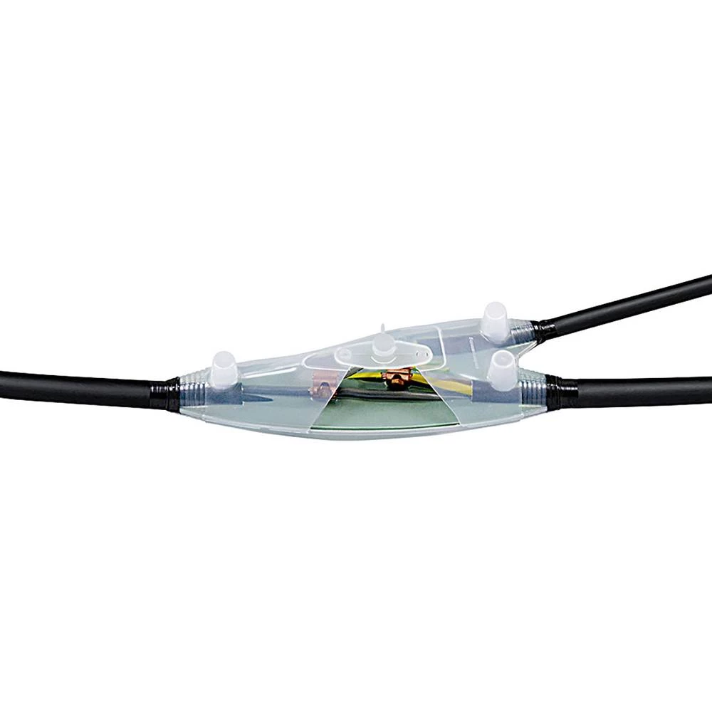 Kabelska spojnica Područje kabelskog &Oslash;: 10 - 24 mm Relicon by HellermannTyton 435-00050 Y-0 / SF PP/PUR CL Content: 1 Set slika