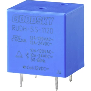 GoodSky RUDH-SS-112D relej za tiskane pločice 12 V/DC 12 A 1 prebacivanje 1 St. Tray slika