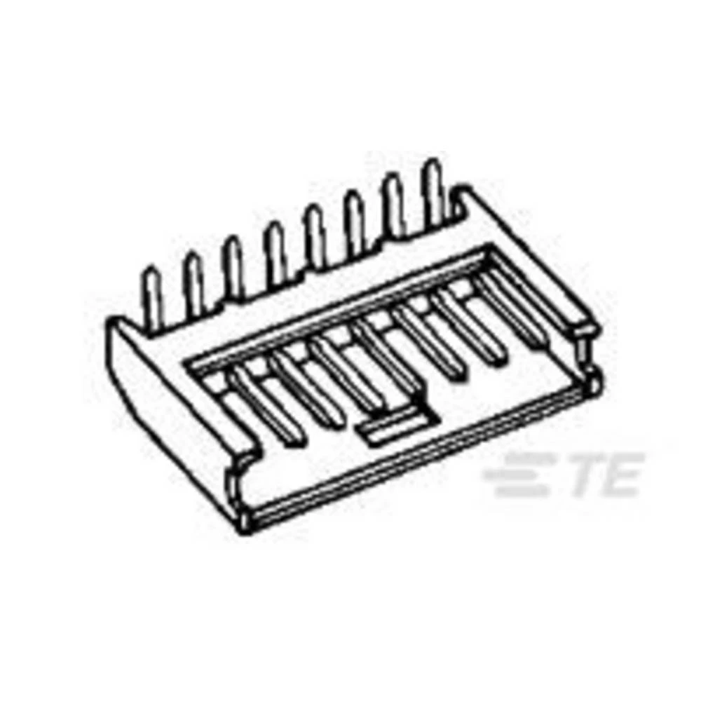 TE Connectivity AMPMODU Shrouded HeadersAMPMODU Shrouded Headers 280380-2 AMP slika