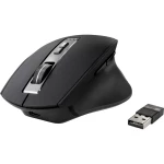 Sygonix Connect    SC-WM-300    bežično, bežični, Bluetooth®    ergonomski miš    optički        crna/siva