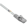 LAN (RJ45) Mreža Priključni kabel CAT 5e U/UTP 10 m Siva sa zaštitom za nosić Basetech slika