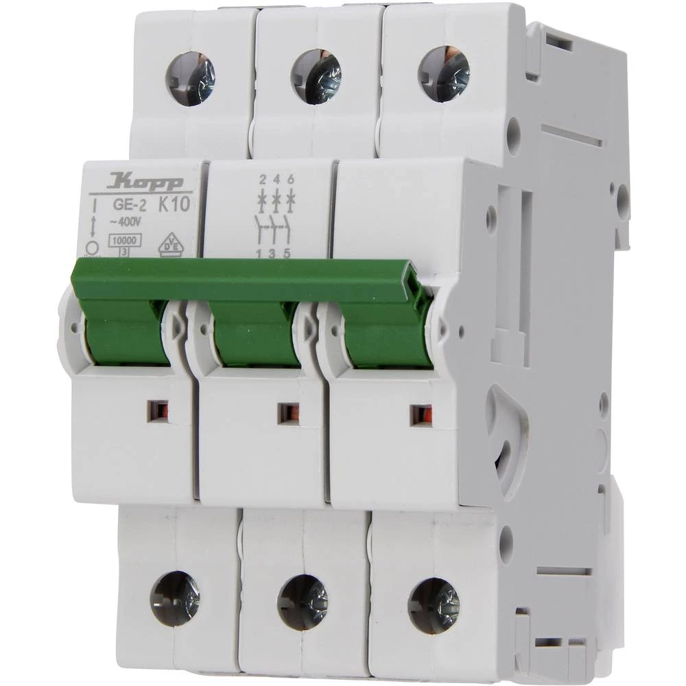 Kopp 721033000 Zaštitna sklopka za vodove 10 A 230 V, 400 V slika
