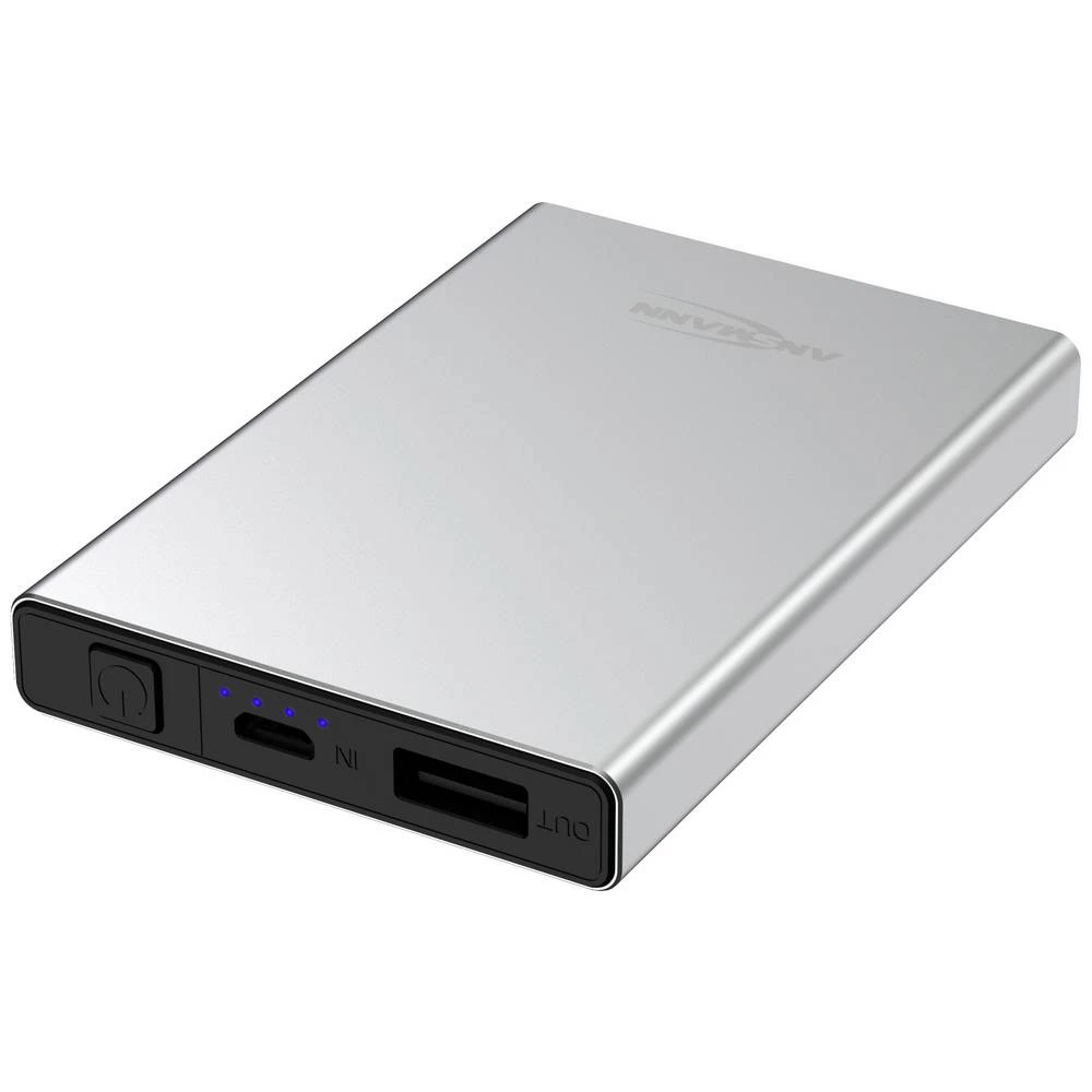 Ansmann 5000 mAh PB112 silber powerbank (rezervna baterija) lipo 5000 mAh 1700-0139 slika
