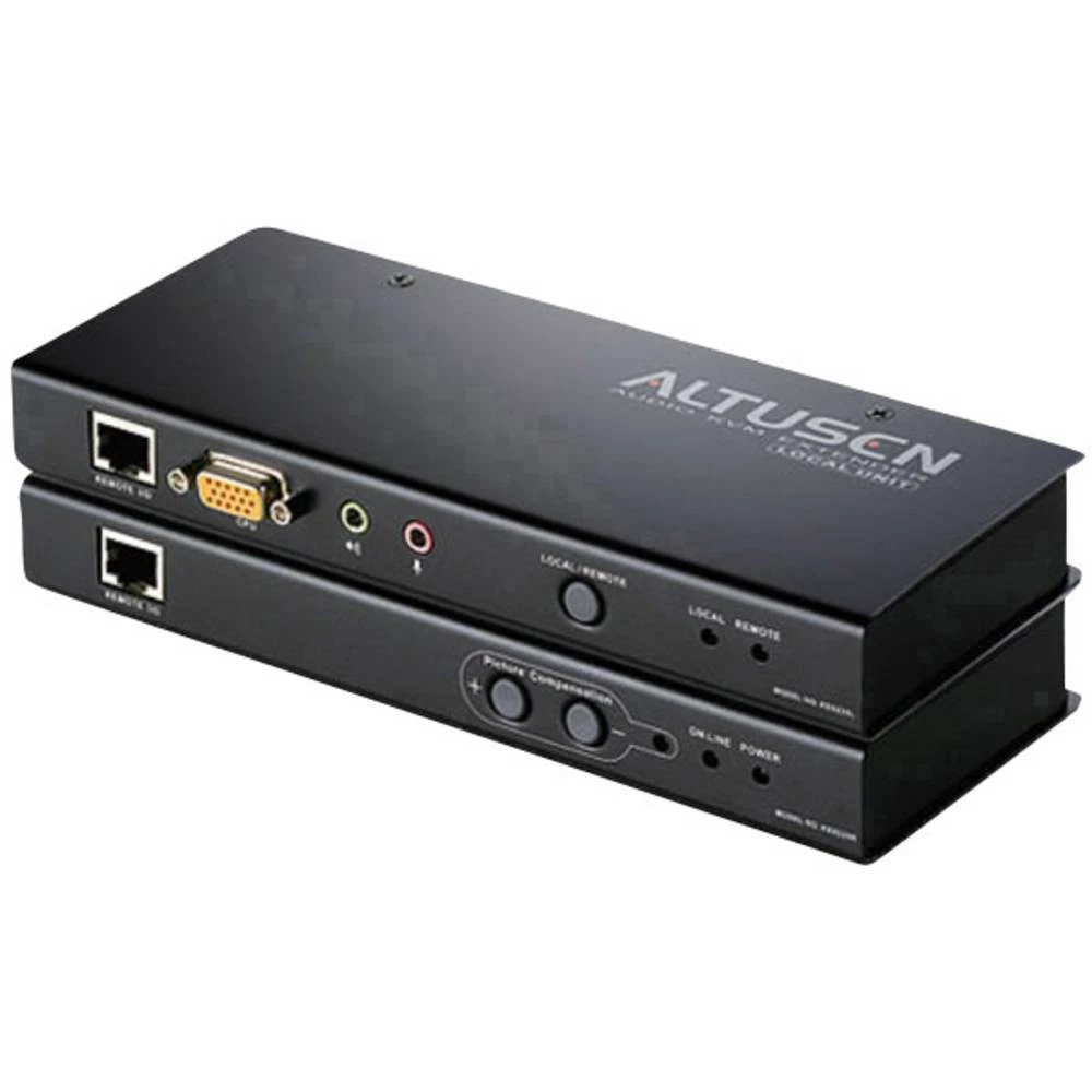 ATEN KE0220-AX-G VGA, utičnica za mikrofon proširenje (produžetak) putem mrežnog kabela RJ45 200 m slika