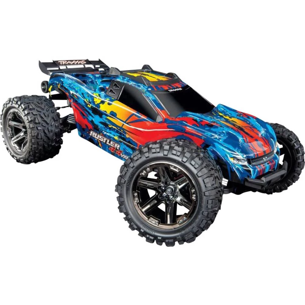 Traxxas Rustler 4x4 VXL Bez četkica 1:10 RC model automobila Električni Truggy 4WD RtR 2,4 GHz slika