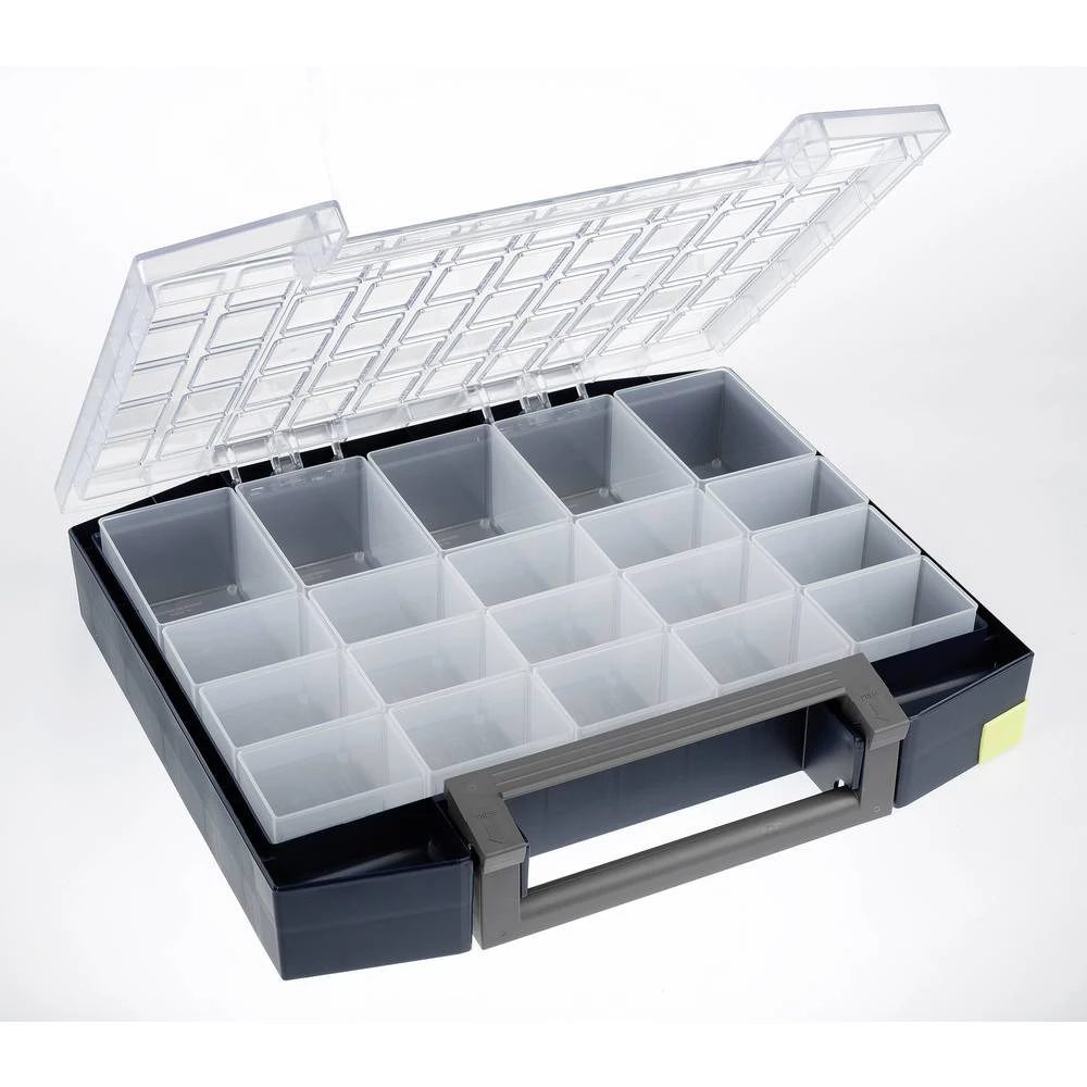 raaco Boxxser 80 5x10-20 Sortirni kovčeg (Š x V x d) 421 x 78 x 361 mm Broj odjeljaka: 20 slika