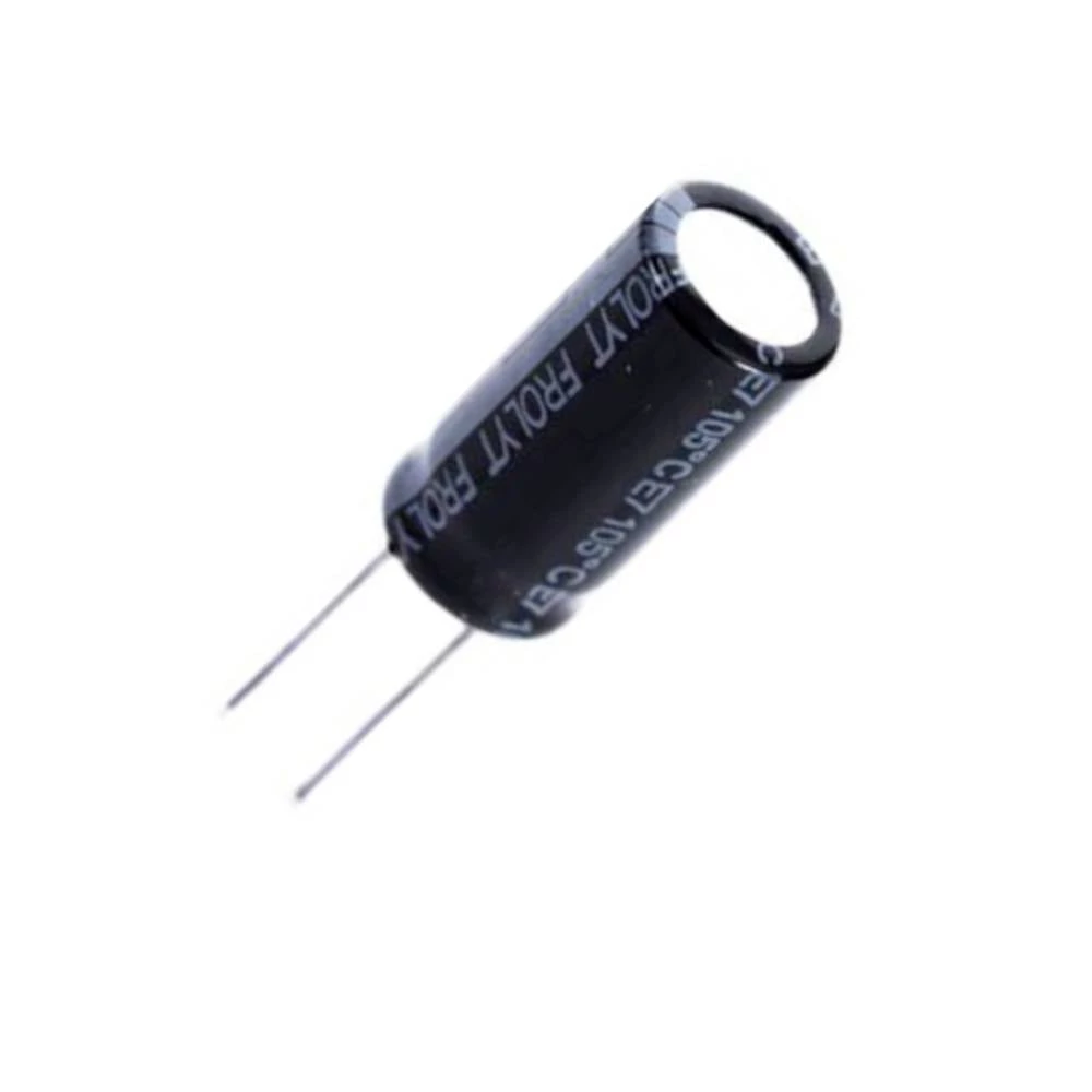 Frolyt E-KR3049 elektrolitski kondenzator radijalno ožičen 5 mm 100 µF 25 V (Ø x D) 10 mm x 12.7 mm 1 St. slika