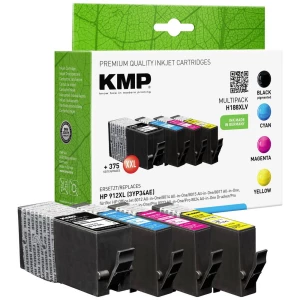 KMP tinta zamijenjen HP 912XL (3YP34AE) kompatibilan kombinirano pakiranje crna, cijan, magenta, žuta H188XV 1765,0005 slika