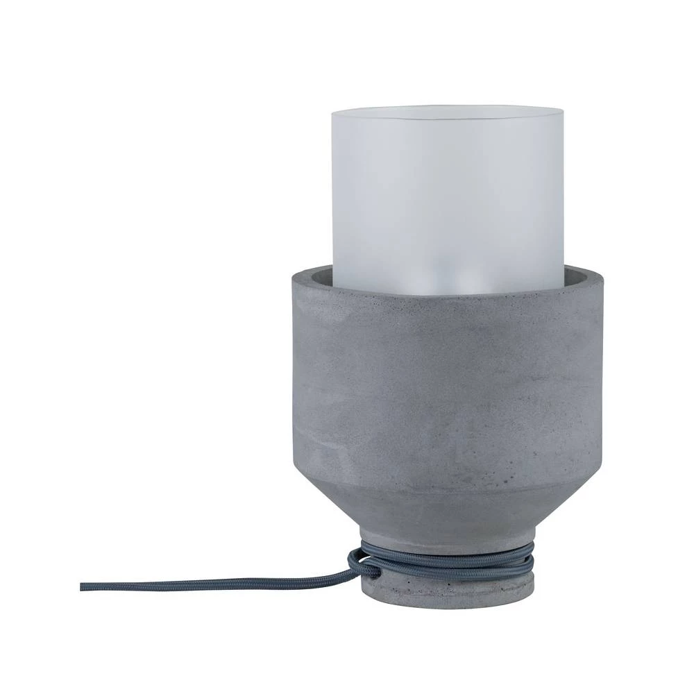 Paulmann Stajaće/stolne svjetiljke 79619 Betonsko-siva boja, Satenasta E27 slika