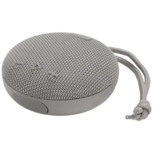STREETZ CM764 Bluetooth zvučnik AUX, funkcija govora slobodnih ruku, uklj. držač, prijenosni, vodootporan siva slika