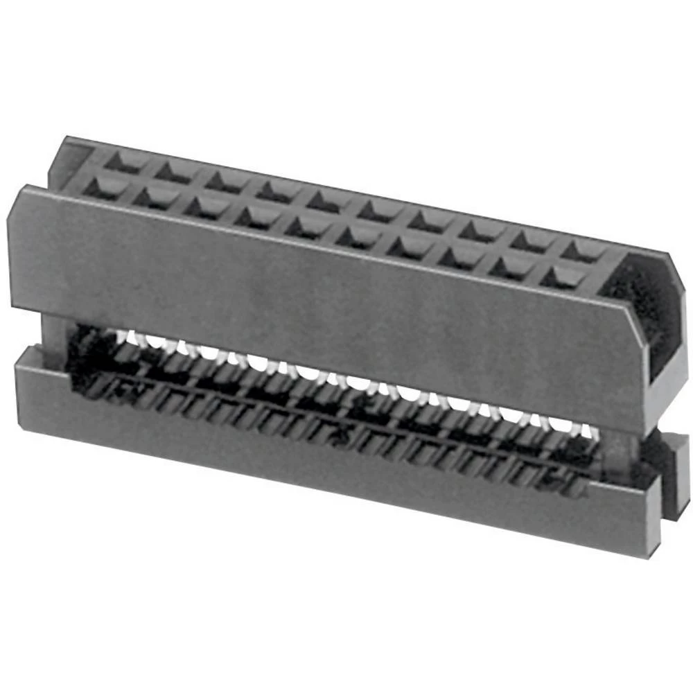 W & P Products 343-16-60-1 gredni utični konektor Raster: 2 mm Ukupan broj polova: 16 Broj redova: 2 1 St. slika