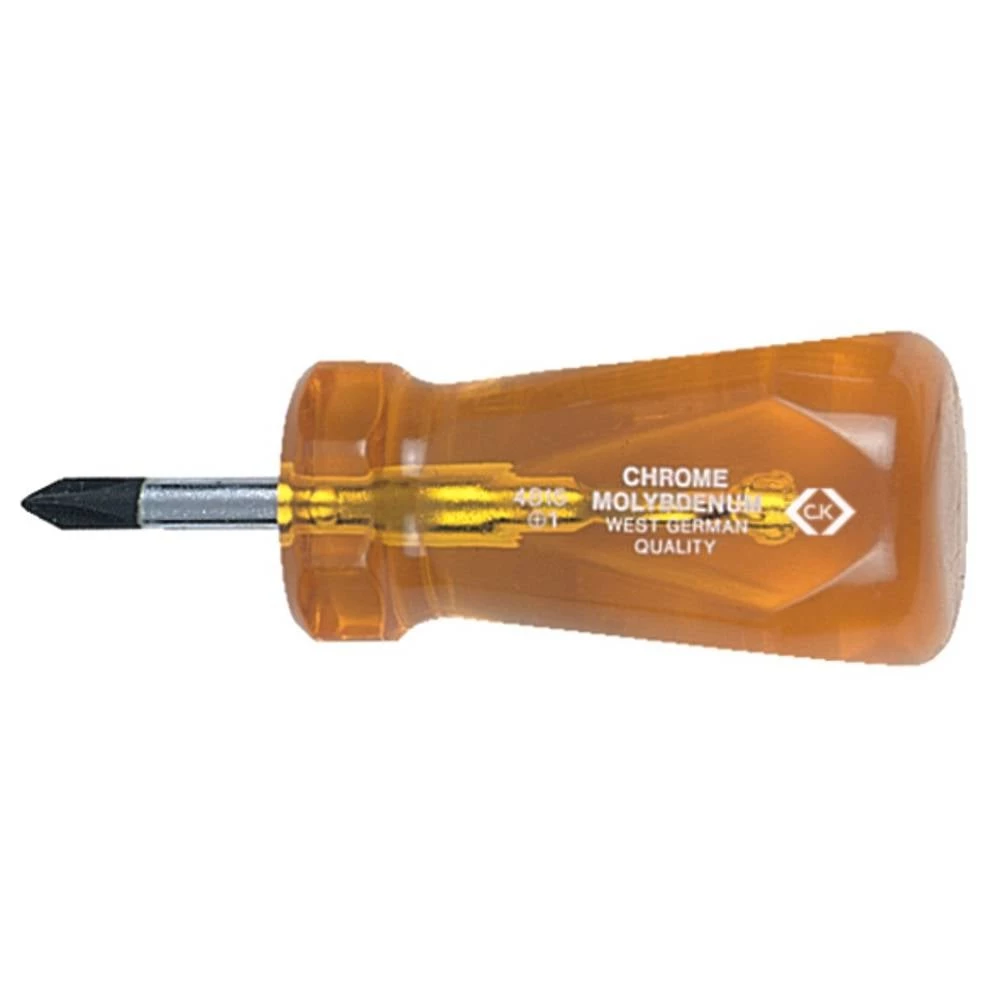 C.K T4815 2 radionica odvijač s križnim prorezom PH 2 Duljina oštrice: 25 mm DIN ISO 8764 slika