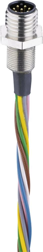 Ugradbeni konektor za senzor/aktivator M8 Utikač, ugradni 0.50 m Broj polova: 8 Belden 91740 RSMF 8/0,5 M 10 ST slika