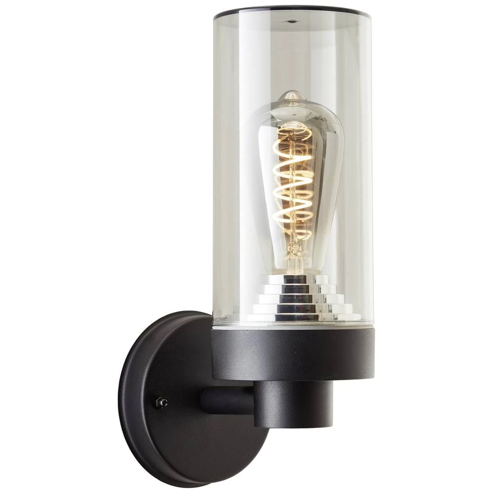 Brilliant Masham 96487/76 vanjsko zidno svjetlo E27    boja pjeska, crna slika