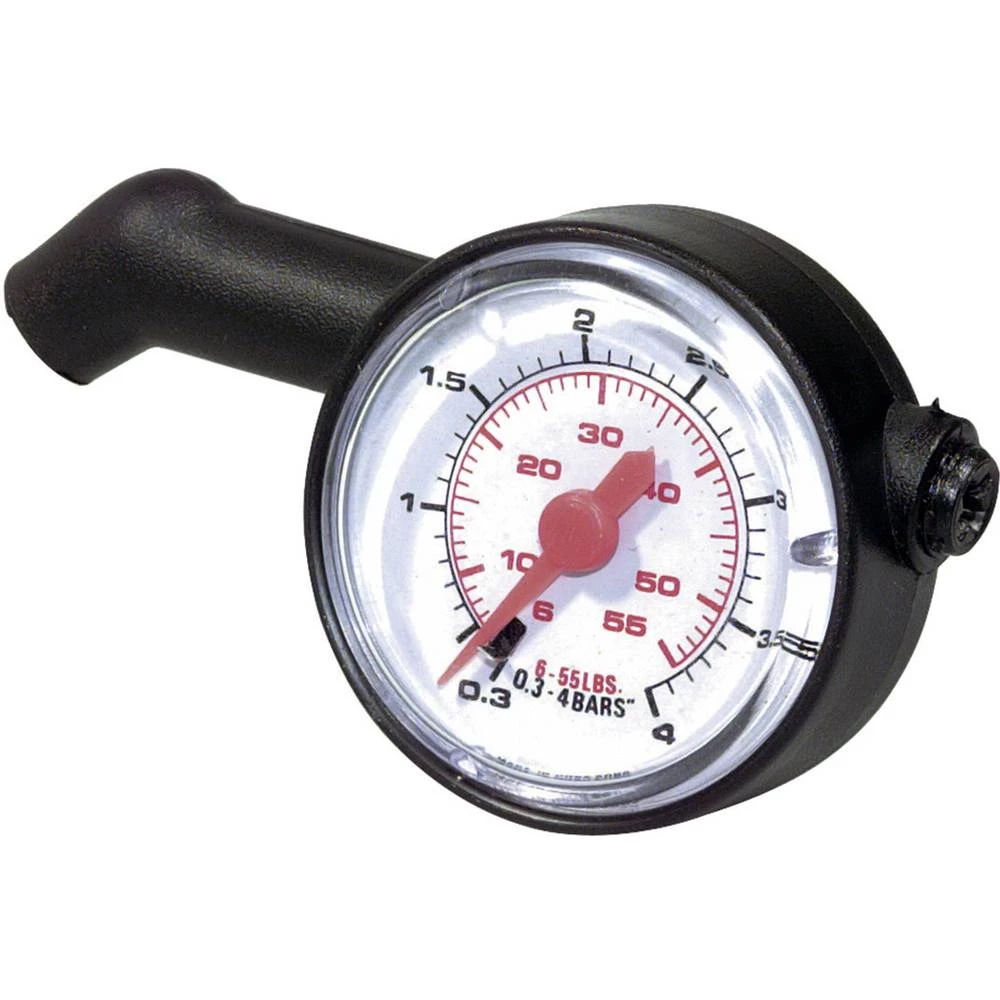 Mjerač tlaka u gumama analogni ATT.FX.METERING_RANGE_AIR_PRESSURE 0.3 - 4 bar Mjerno područje dubine 1 - 15 mm Herbert Richter 8 slika