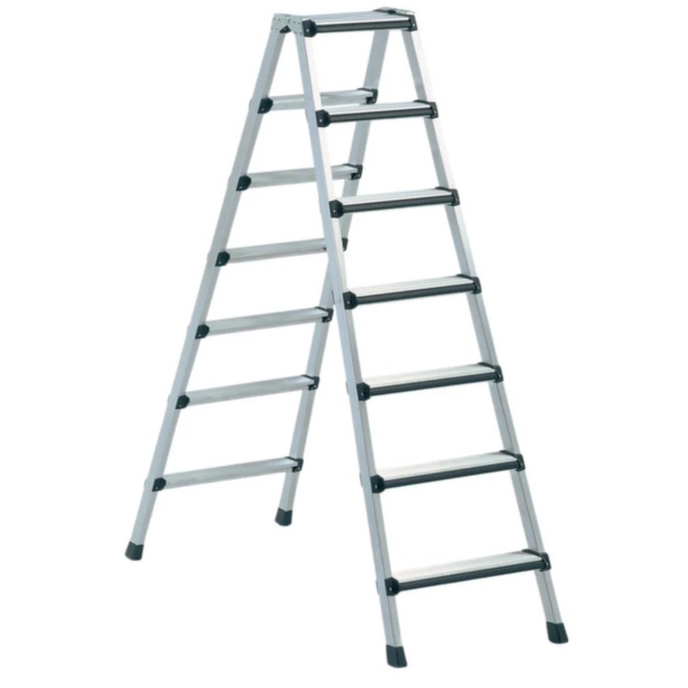 Aluminijum Ljestva sa nivojima Sklopiva ZARGES 41436 9.8 kg slika