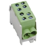 Glavna strujna stezaljka 1-pin 2x35-2x25qmm IP20 boja: zelena Hager KH35E odvojna stezaljka glavnog voda 1 St.