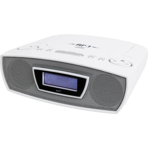 UKW Radio budilica SoundMaster URD480WE AUX, CD, UKW, USB Bijela slika