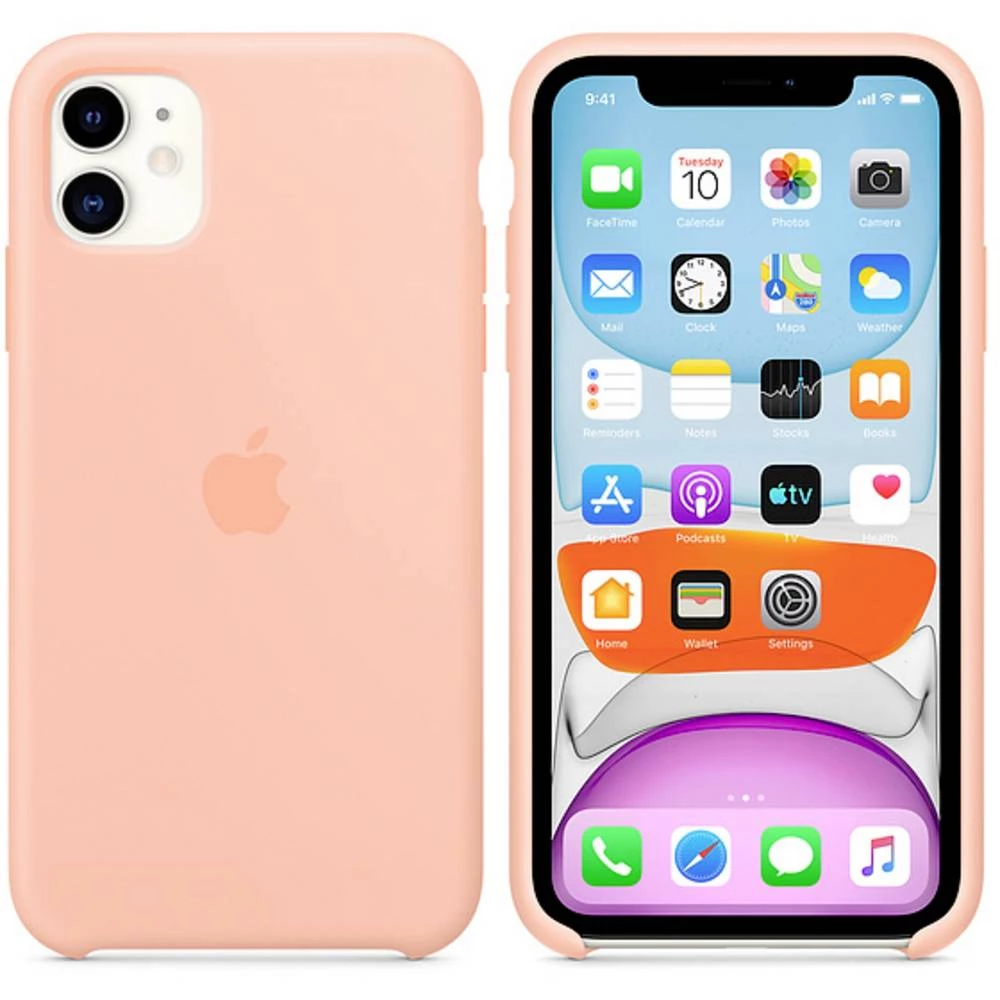 Apple iPhone 11 Silicone Case silikon case iPhone 11 grapefruit slika