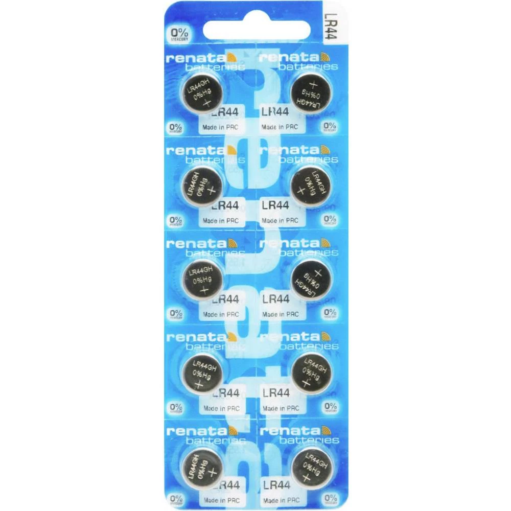 Renata LR44.MP Gumbasta baterija LR 44 Alkalno-manganov 110 mAh 1.5 V 10 ST slika