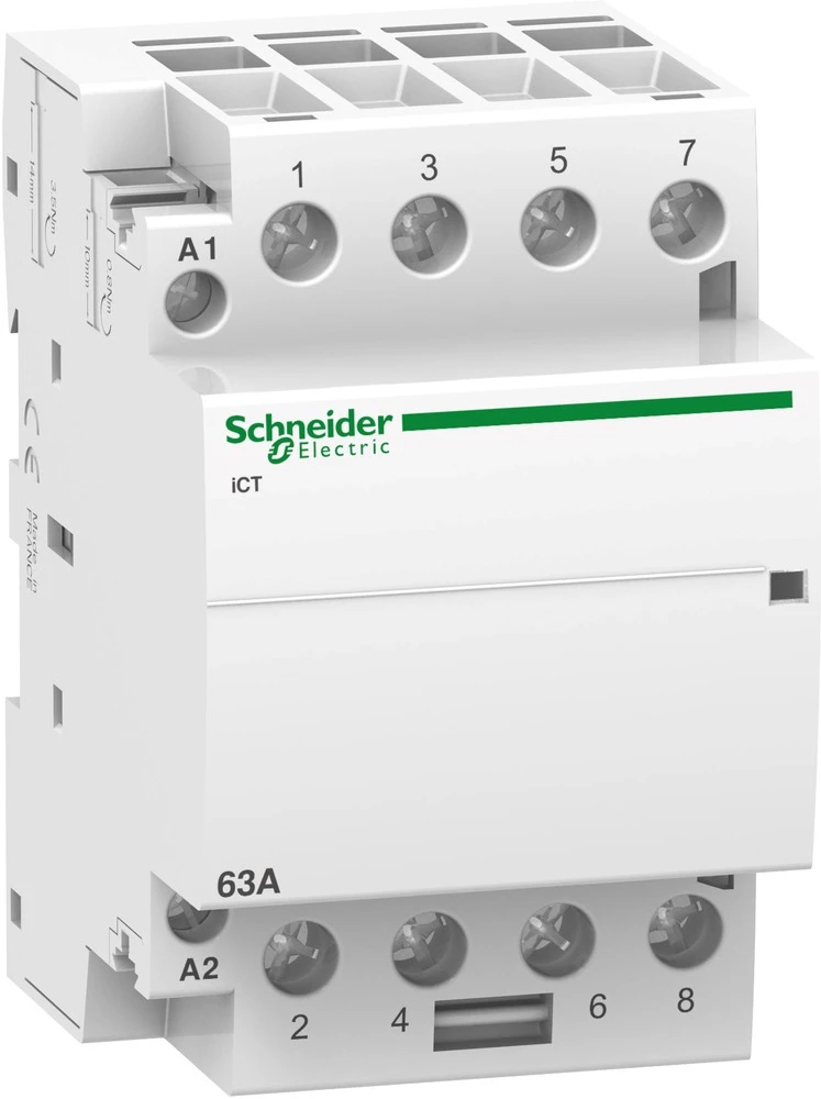 Schneider Electric A9C20164 Instalacijski kontaktor 1 ST 4 zatvarač 2.1 W 400 V/AC 63 A slika